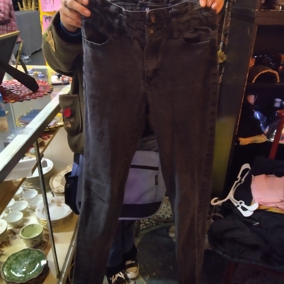 Women's Skinny Jeans in Black - Picture 1 of 2